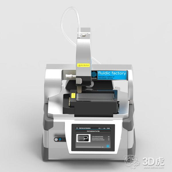 Fluidic Factory流控3D打印机 制作微流控芯片只需1美元