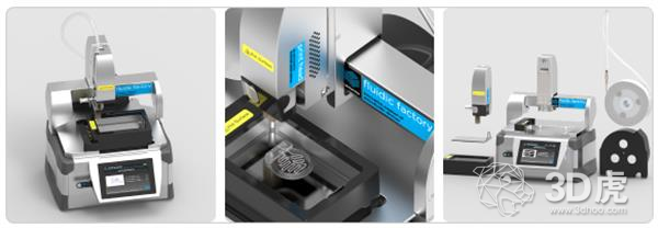 Fluidic Factory流控3D打印机 制作微流控芯片只需1美元
