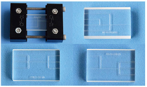 汶颢股份微流控芯片及芯片测试夹具