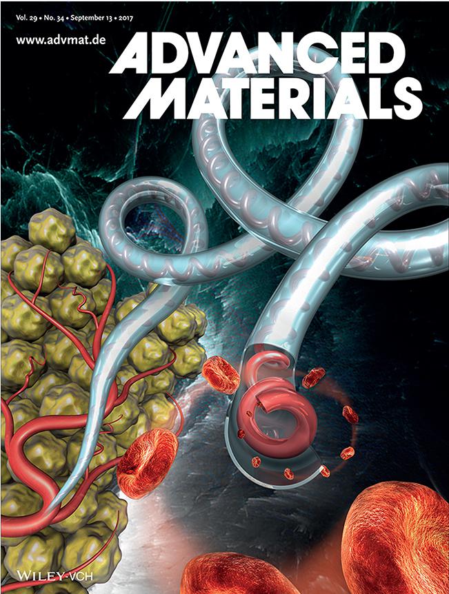 含螺旋血管通道的水凝胶纤维制备技术