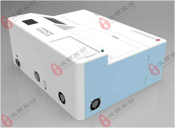 离子检测仪侧面接口外观图
