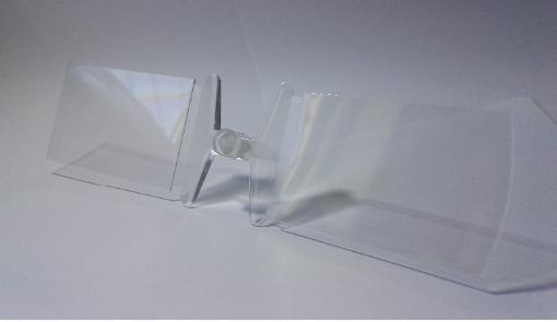 注塑加工制成的微流控芯片基板（COC材质）