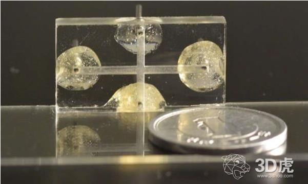 3D打印微流体装置