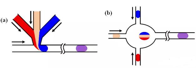 图3 “液滴”两相流结构