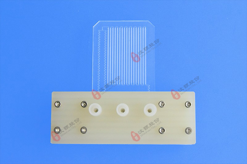 汶颢微反应器与夹具使用效果图