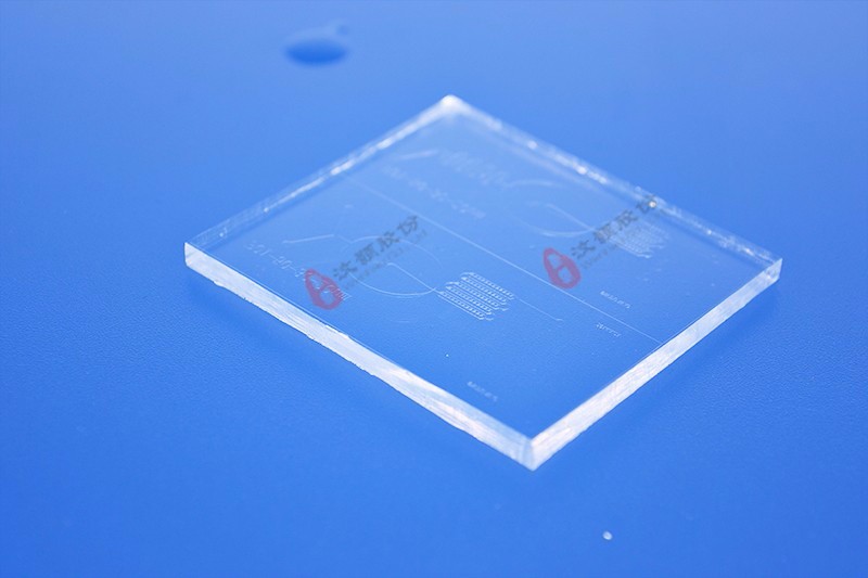 多通道药物筛选PDMS微流控生物芯片