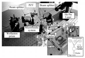 图6微流控SPR生物传感器