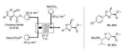 图6 Labtrix Start执行环化脱水反应过程