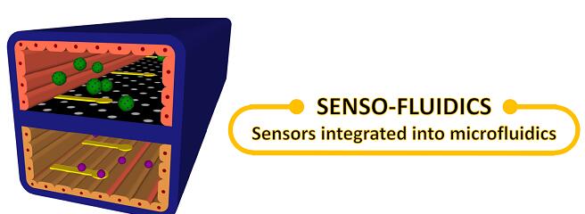 Senso-fluidics：在微流体中使用传感器进行连续监测