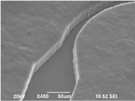 图8 注塑工艺优化SEM图