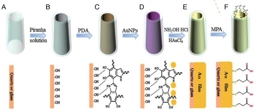 图１金环微电极的制作步骤