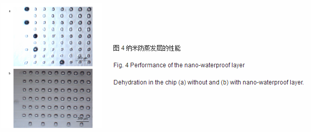 纳米蒸发层的性能 纳米蒸发层的性能