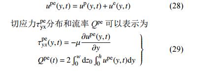 力–电协同驱动流模型的建立3