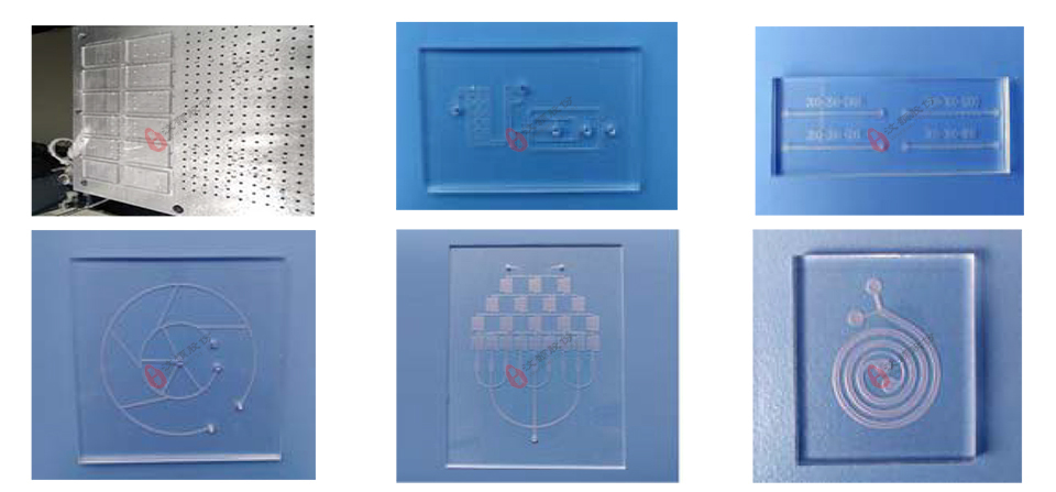 Microfluidic chip processing