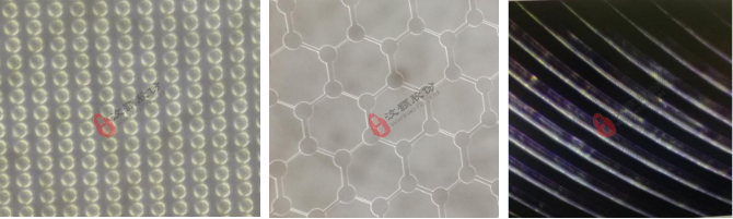 单层SU-8光刻胶模具局部结构放大图