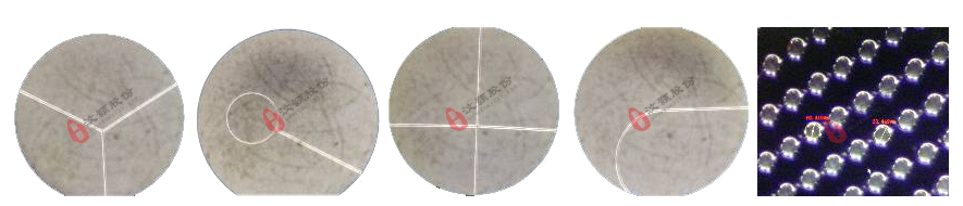 SU-8硅片模具微观图
