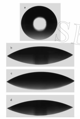 未改性和改性后PMMA微流控芯片的接触角