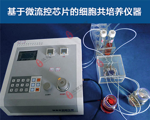 基于微流控芯片的细胞共培养仪器