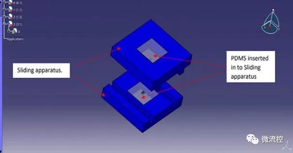 顶层块的驱动装置