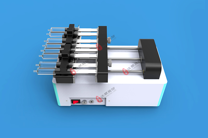 八通道微量注射泵外观图