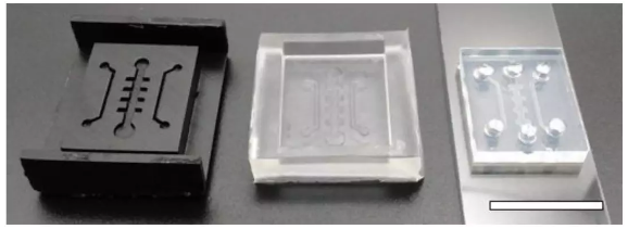 图2. 芯片地制作过程