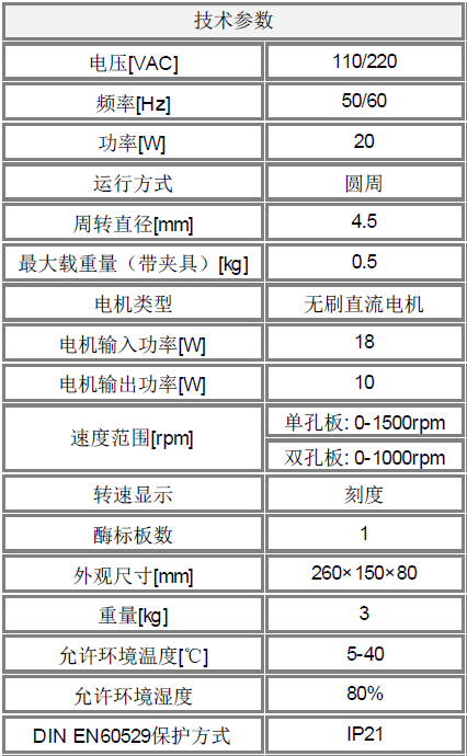 赛洛捷克96孔板混匀仪技术参数
